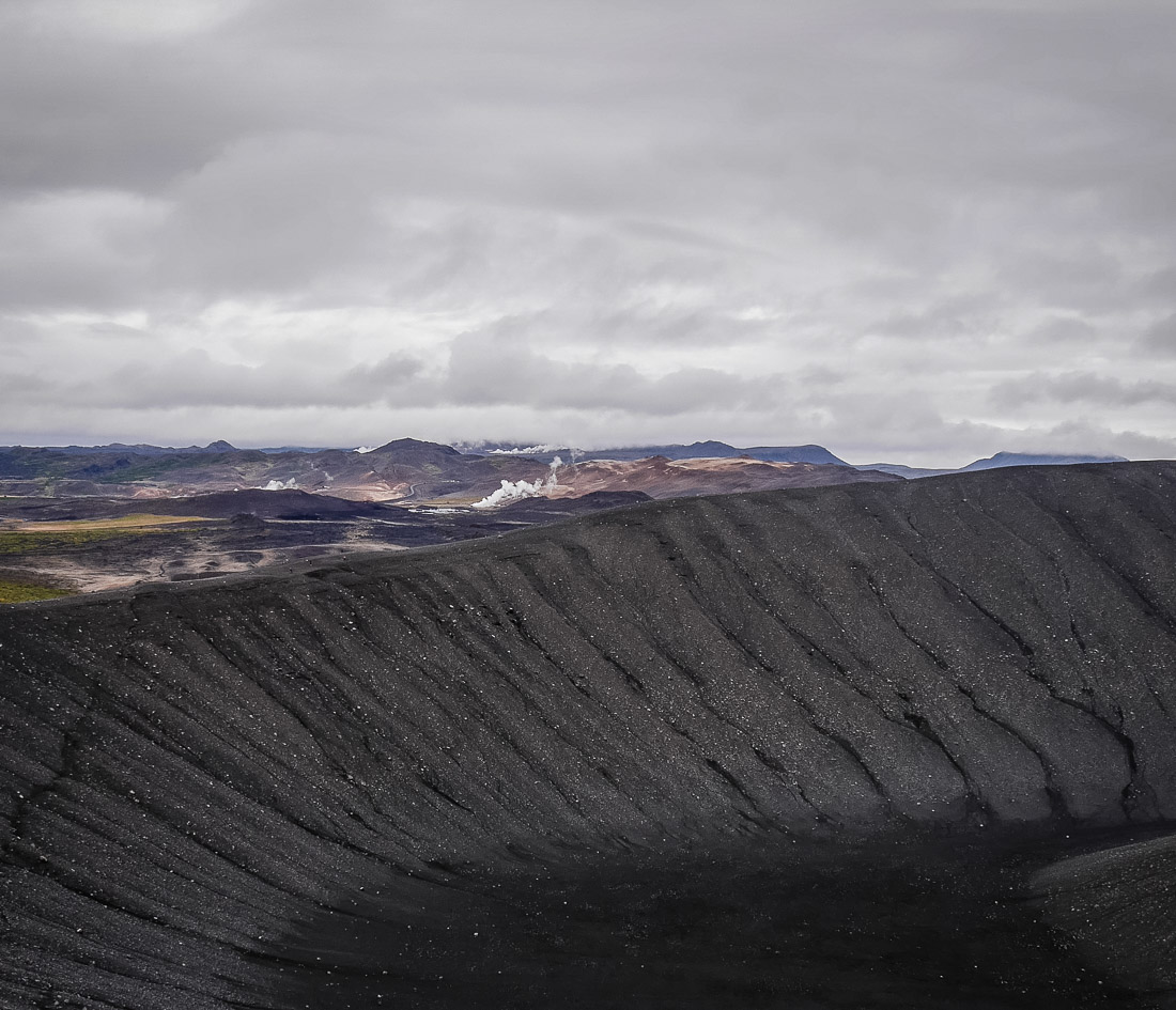 anna rusilko fotografia photography islandia iceland krater Hverfjall wulcam crater volcano