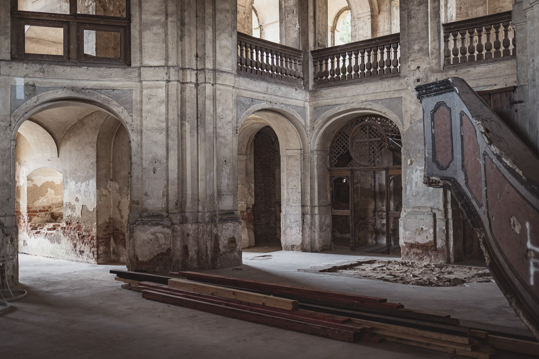 anna rusiłko fotografia photography kościół ewangelicki church śląsk opuszczony urbex